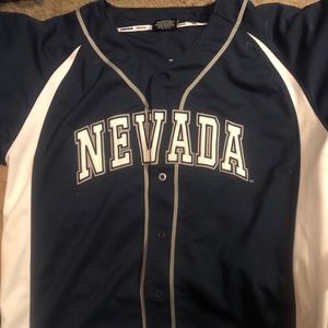 UNR Wolfpack Stitched Baseball Jersey Nevada Reno